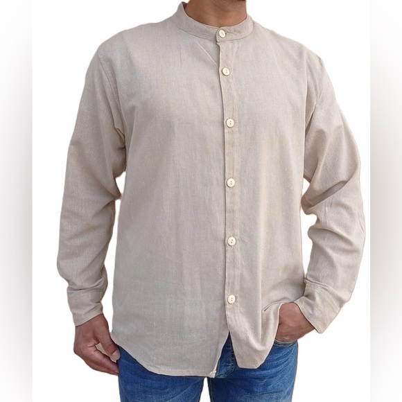 UNTUCKit Other - UNTUCKit | Collarless Button Down Shirt